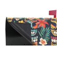 thumbnail image 4 of Tropical Totem Mask Flower Mailbox Covers Magnetic Post Box Cover Wraps Standard Size 21"x18" Waterproof Home Garden Yard Outside Decor, 4 of 9