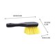thumbnail image 2 of Cepillo de microfibra para neumáticos de coche con mango largo | Cerdas suaves para limpiar ruedas, bujes y llantas | Elimina la suciedad, el polvo de los frenos y la mugre | Agarre ergonómico para, 2 of 2