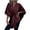 003_B, variant on Women's Wraps Women Fashion Winter Striped V Neck Tassel Wool Sweater Top Blouse, Women's Accessories Wraps one size