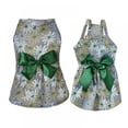 thumbnail image 4 of FANTADOOL Summer Girl Dog Small Floral Princess Dress Dog Dress For Dogs Skirt Summer Princess Dog Wedding Dresses York Clothes For Dogs Pet Dress XS-XL, 4 of 6
