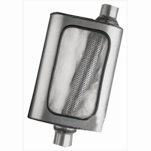 17658 Welded Muffler Inlet & Outlet 2.25 In.