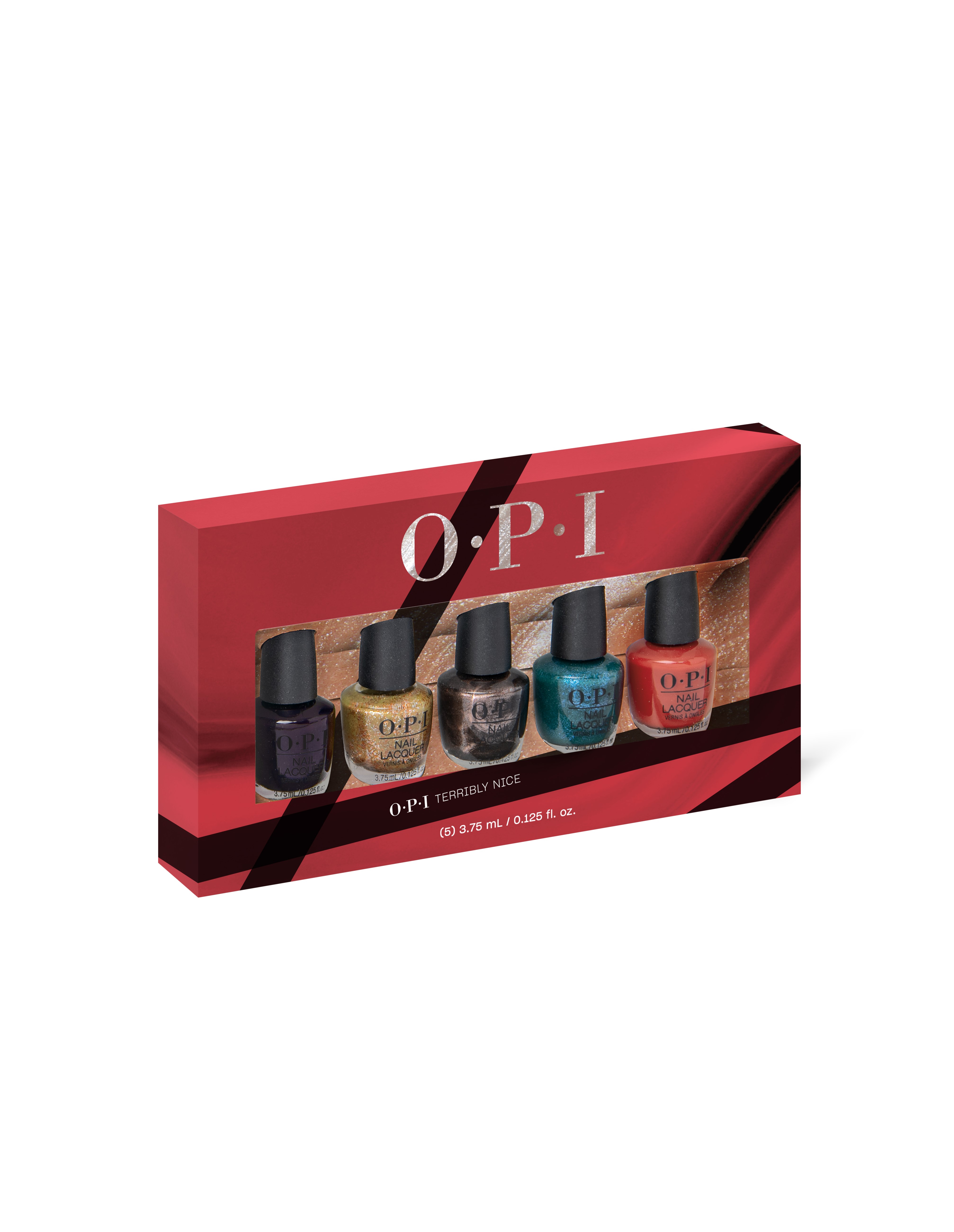 OPI Terribly Nice Nail Lacquer Mini 10 Piece Stocking Stuffer, Holiday Polish Gifts - image 3 of 4