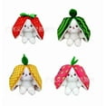 thumbnail image 2 of Easter Fruit Rabbit Plush Toys,Soft Bunny Animals for Boys Girls Birthday Gift, 2 of 3