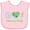 AD-Pink, variant on Inktastic Peace Love Earth Girls Baby Bib