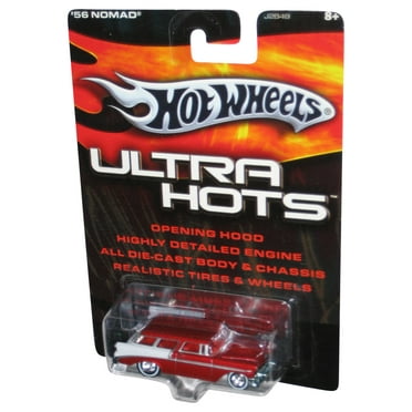 Hot Wheels Ultra Hots (2005) Red '56 Nomad Toy Car w/ Opening Hood