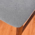 thumbnail image 6 of Skksst Jacquard Dining Chair Slipcover Stretch Textured Home Banquet Seat Protector Cover, 6 of 7