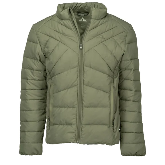 Pnuma Outdoors Palisade Weekender Jacket, Savage Green, 3XLT, Lightweight Insulated Outerwear (PA-WJ-SG-3XLT)