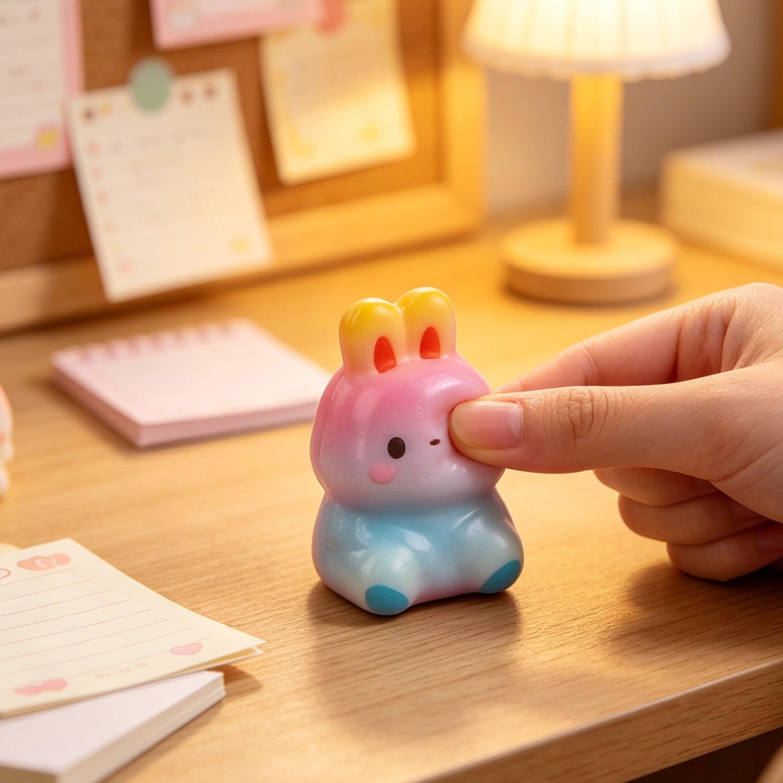 12-Pack "Cute Animals" Stress Relief Squeeze Fidgets - Mystery Blind Box Assortment for Adults & Office Desk Decor
