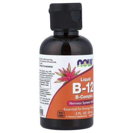 ナウフーズ 液体ビタミンB-12 Bコンプレックス 2floz(59ml)