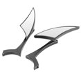 thumbnail image 1 of ANGGREK Motorcycle Rearview Mirrors,Motorcycle Side View Mirror,2Pcs Motorcycle Rearview Mirrors Handle Bar Rear Side View Glass Aluminium Alloy, 1 of 8