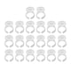 thumbnail image 1 of 100 piezas de anillos de pegamento desechables Zulema Soporte para anillos de pegamento para pestañas blanco, 1 of 8