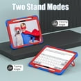 thumbnail image 4 of Case for iPad Pro 11-inch M4 (2024) Multiple Protection Shockproof Contrast Color Cover With Stand and Pen Holder, 4 of 8