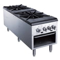 thumbnail image 3 of Dukers DCSPA2 Stock Pot Range - 160,000 BTU, 4 Heavy-Duty Cast Iron Burners, Stainless Steel Construction, 3 of 10