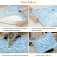 thumbnail image 4 of 11PCS Thickened Vacuum Storage Bag For Cloth Compressed Bag with Hand Pump Reusable Blanket Clothes Quilt Organizer, 4 of 10