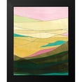 thumbnail image 2 of Fuchs, Jodi 15x18 Black Modern Framed Museum Art Print Titled - Pink Hills I, 2 of 5