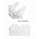 thumbnail image 4 of Sujetador Del Sueño Tops Chaleco Sin Hilos Almohadillas Extraíbles Para Mujer Negro + Blanco XL 34A/B, 4 of 6