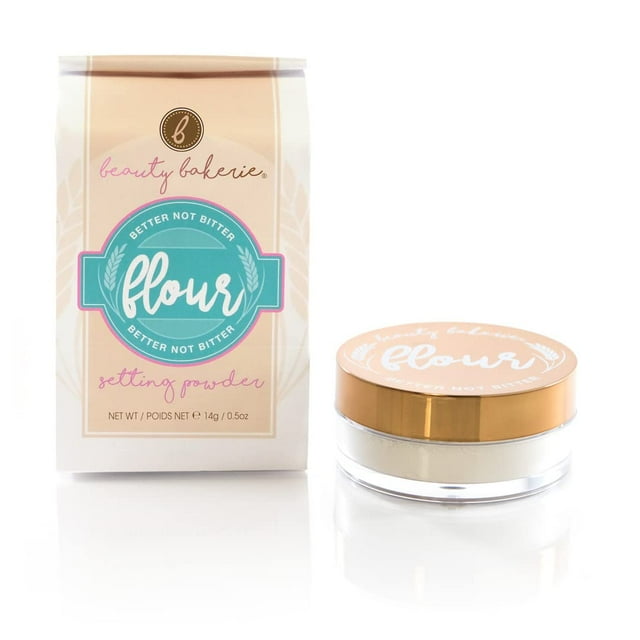 Beauty Bakerie Polvo fijador de harina, polvo de acabado para fijar el maquillaje de base en su lugar, marrón cacao, 0,50 oz