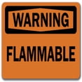 thumbnail image 1 of SignMission WS-Flammable 10 x 14 Po Panneau d'Avertissement pour InFlammable - Sécurité OSHA, 1 of 1