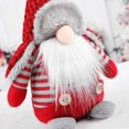 thumbnail image 2 of Elfo navideño, adornos de muñecas con sombrero rojo sueco, figurita de elfo nórdico de Papá Noel navideño, decoración navideña para el hogar, 2 uds. Fason WLJ-3586, 2 of 5