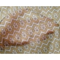 thumbnail image 4 of oneOone Silk Tabby Fabric Chevron & Swirl Ikat Print Fabric By Yard 42 Inch Wide, 4 of 4