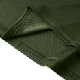thumbnail image 5 of Elvqul Short Sleeve Shirts for Men Gym Army Green T-Shirts Stylish Pullover Athletic Lightweight Plain Mens Shirts, 5 of 9