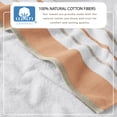 thumbnail image 3 of Luxurious Soft Cotton Decorative 6 Piece Towel Set, Clay / Taupe., 3 of 6