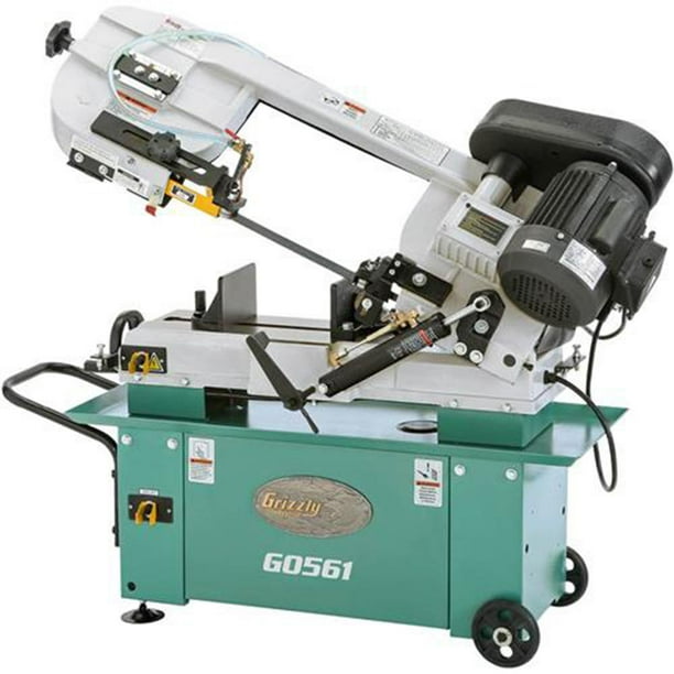 Grizzly G0561 110V/220V 7 Inch x 12 Inch 1 HP MetalCutting Bandsaw