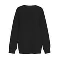 thumbnail image 5 of Resicozy Oversized Sweatshirt for Women Crewneck Long Sleeve Plain Pullover Tops Fall Fashion Clothes with Pocket 2025 Black 2XL, 5 of 5