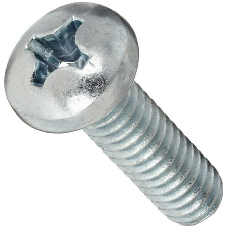 

Steel Machine Screw Zinc Plated Finish Pan Head Phillips Drive Meets DIN 7985 30mm Length Fully Threaded M10-1.5 Metric Coarse Threads