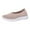 Pink, variant on Orthopedic Shoes for Women,Orthopedic Dress Shoes for Women,Women’s Knitted Flat Walking Shoes Comfortable Slip On Mesh Lightweight Low Heel Sneakers Casual Soft Gym Nurse Work Mom Loafers,Beige,5.5