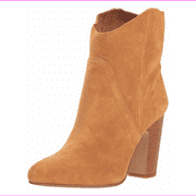Vince Camuto Creestal Suede Ankle Boots Creamy Car, Size 11 M