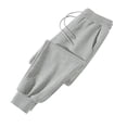 thumbnail image 4 of Teen Boys Cargo Pants Casual Outdoor Trouser with Multi Pockets Soft Fashion School Pants 6-12 Months 12-24 Months 2T 3T 4T 5T 6T 7T 8T 9T Children Grey Camping Pants, 4 of 7