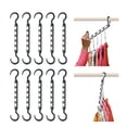 thumbnail image 1 of Perchas Wonder Hanger Max que ahorran espacio, paquete de 10, color gris, 1 of 6