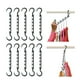 thumbnail image 1 of Perchas Wonder Hanger Max que ahorran espacio, paquete de 10, color gris, 1 of 6