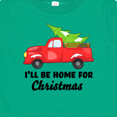 thumbnail image 4 of Inktastic I'll Be Home for Christmas Truck with Tree Boys or Girls Baby T-Shirt, 4 of 5