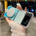 thumbnail image 4 of For Samsung Z Flip Magsafe Glitter Folding Phone Case, iPhone 13, 4 of 7