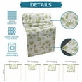 thumbnail image 5 of Table Runner Dresser Scarf 16 x 72 Inch Seahorse Coral Shell Starfish Ocean Sage Green Retro Table Runners Non-Slip Heat Kitchen Dining Table Decor for Indoor Outdoor Home Party Decoration, 5 of 7