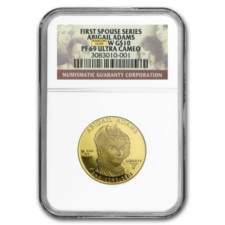 Gold Plated Commemorative Coin - 1/2 oz Gold First Spouse Coins PF-69 NGC (Random Year)
