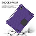 thumbnail image 3 of Dteck Shoulder Strap Case for Apple iPad mini 6th Generation (2021) 8.3-inch,Shockproof Rubber Kids Friendly Handle Lightweight Protective Back Kickstand Cover for iPad mini 6,Purple, 3 of 6