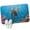Gray, variant on Front Door Mat 15.7"x23.6", Ocean Diving Elephant Non Slip Backing & Low Profile Doormats, Absorbent Muddy Dirt Trapper Door Mats for Front Back Door All-Weather Blue Coastal Coral Fish Marine Life
