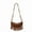 brown, variant on Vintage Suede Fringe Bag for Women - Y2k Boho Chic Crossbody Dumpling Purse Trendy Shoulder Handbag (10×4×7in)