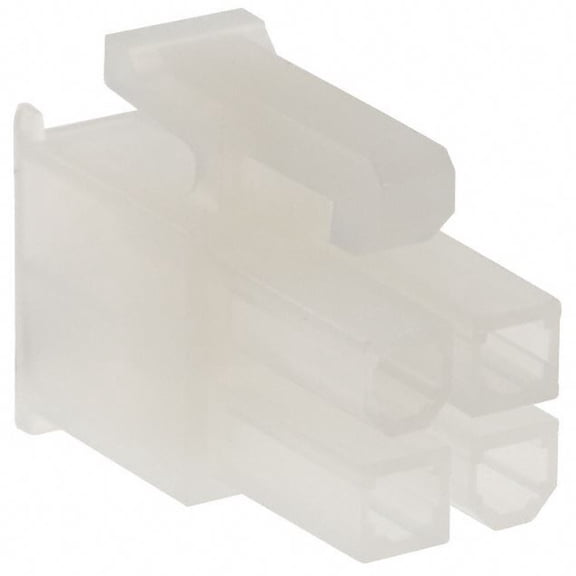 39-01-2040 Connectors 4 Rectangular - Housings Receptacle Natural 0.165 (4.20mm) : RoHS