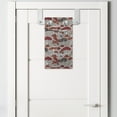 thumbnail image 2 of Mushroom Hanging Pocket Organizer, Mushrooms Pattern Healthy Edible Autumn Jungle Trees Natural Organic Vegetable, Printed Polyester Storage Bag with Pockets, 9" x 16", Orange Red Tan, 2 of 2