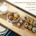 thumbnail image 4 of HOMCOM Îlot de Cuisine Moderne Roulant avec Tiroirs, Bleu, 4 of 10