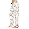 thumbnail image 3 of Gupgi Women Halloween Lounge Pants Spider Web Print Trousers Elastic Waist Drawstring Pajama Bottoms, 3 of 9