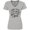 AC-Heather Grey, variant on Inktastic Dance Like Frosty, Shine Like Rudolph, Give Like Santa Women's V-Neck T-Shirt