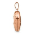 thumbnail image 2 of Finest Gold 14K Rose Gold 15 mm Reversible Heart Locket Pendant, 2 of 5