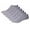 Grey, variant on High-Performance Breathable Athletic Half Socks for Women and Men Multipack Grey,One Size