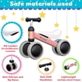 thumbnail image 3 of Avenor Baby Balance Bike Toys for 1 Year Old Gifts Boys Girls 10-24 Months Kids Toys Toddler Best 1st Birthday Girl Boy Gift Children Walker Baby Walker No Pedal Infant 4 Wheels Bicycle, 3 of 5
