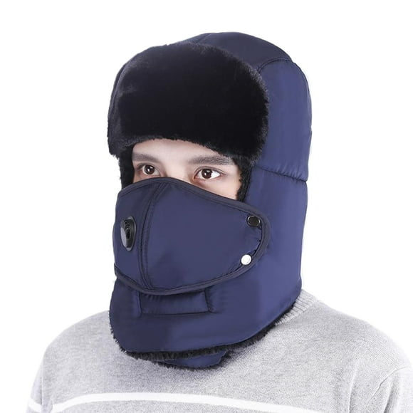 Gorra Ushanka Toystoory cálida de Ciclismo azul